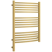 Полотенцесушитель электрический 800x600 золотой матовый МЭМ левый Сунержа Аркус 3.0 032-5704-8060