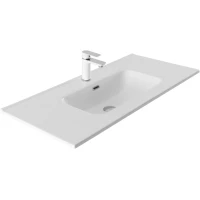 Раковина Allen Brau Glority 1.35009.20 101x46,5 см, накладная, белый