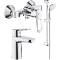 Комплект смесителей Grohe BauLoop 23634000 + 23337000 + 27924001