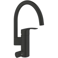 Смеситель для кухни Grohe Eurosmart 317862431 CoolStart, черный матовый