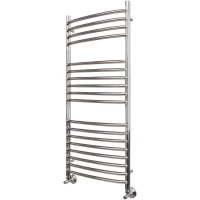 Полотенцесушитель водяной Point Альфа Премиум П18 PN05152S 1200x532, хром