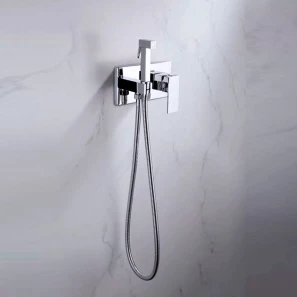 Изображение товара гигиенический душ grocenberg gb004cr со смесителем, хром