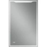 Зеркальный шкаф Art&Max Merano AM-Mer-500-800-1D-R-DS-F 50x80 см R, с LED-подсветкой, сенсорным выключателем, диммером, антизапотеванием, белый матовый