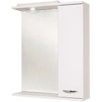Зеркальный шкаф 60x71,2 см белый глянец R Onika Ника 206016