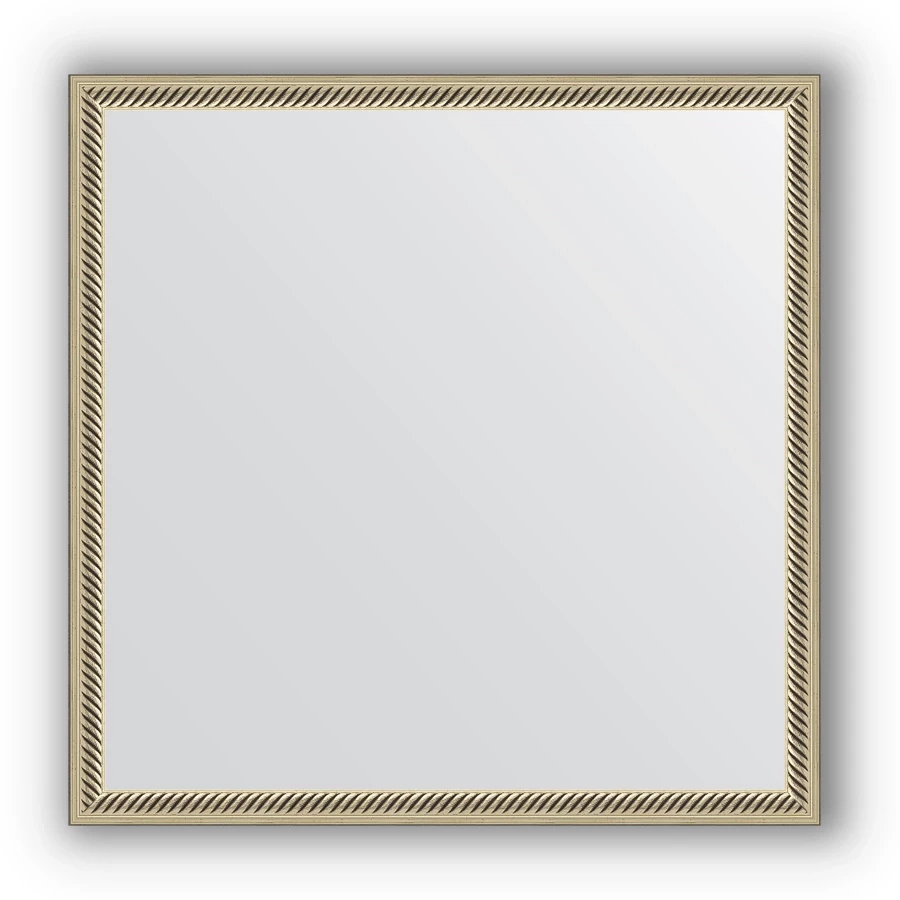 Зеркало 58x58 см витое серебро Evoform Definite BY 0605