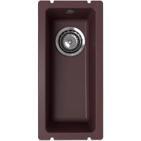 Кухонная мойка Ulgran Under 160-06 21x45 см, трюфель
