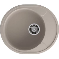 Кухонная мойка GranFest Urban 857L 57x48 см, песочный