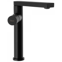 Смеситель для раковины Rea Tap REA-B2009 без донного клапана, черный матовый