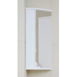 Изображение товара зеркальный шкаф 42x81,6 см белый глянец r corozo флоренция sd-00000018