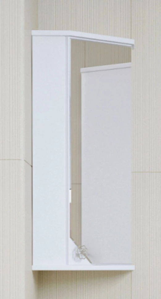 Зеркальный шкаф 42x81,6 см белый глянец R Corozo Флоренция SD-00000018 шкаф corozo алабама 60 белый sd 00000799