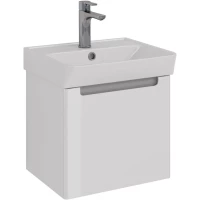 Тумба белый глянец 42,6 см Lemark Buno mini LM05BM45T