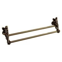 Полотенцедержатель двойной 60 см бронза Art&Max Fairy AM-0988-B