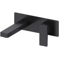 Смеситель для раковины Wonzon & Woghand Cube 2.0 WW-88869068-MB встраиваемый, черный матовый