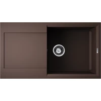 Кухонная мойка Omoikiri Tetogranit Sakaime 78-DC 4993195 78x43,5 см, темный шоколад