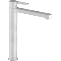 Смеситель для раковины Paffoni Ringo RIN081BO без донного клапана, белый матовый