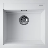 Кухонная мойка Omoikiri Artceramic Kitagawa 51-WH 4993309 51x51 см, белый