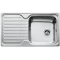 Кухонная мойка Teka Classic 1B 1D декоративная сталь 10119057 - 1
