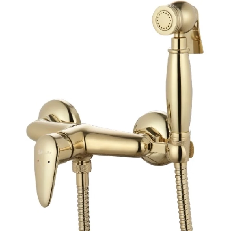 Гигиенический душ Lemark Pramen LM3318G со смесителем, золотой