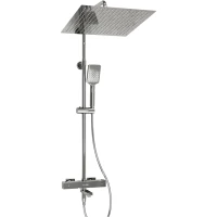 Душевая система 400 мм WasserKRAFT A199.119.126.010.CH T