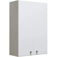 Шкаф двустворчатый 50x75 см белый Runo Кредо 00000000061