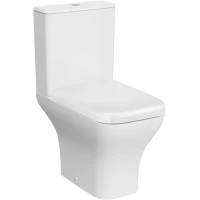 Унитаз-компакт VitrA Polar 9843B003-7201 безободковый, с сиденьем микролифт, белый