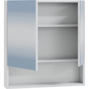 Изображение товара зеркальный шкаф санта сити 700337 60x65 см l/r, белый глянец
