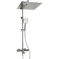 Душевая система 400 мм WasserKRAFT A199.119.065.010.CH T