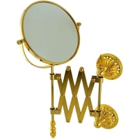 Зеркало косметическое Migliore Versailles 32642 с 3x увеличением, настенное, золотой