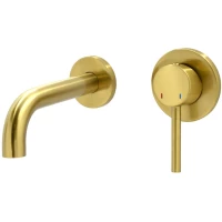 Смеситель для раковины Bronze De Luxe Scandi 14511BR встраиваемый, бронза