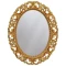 Зеркало 74,7x94,8 см золотой Caprigo PL040-ORO - 1