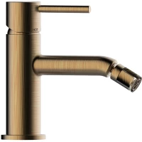 Смеситель для биде Bossini Teo Z00702.022 c донным клапаном, бронза