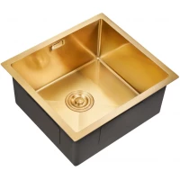 Кухонная мойка Milacio Denia 48 золотой матовый MC.77448