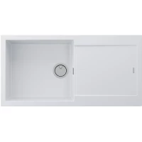Кухонная мойка Paulmark Acrystone Extensio White PM989950-WH 99x50 см, белый