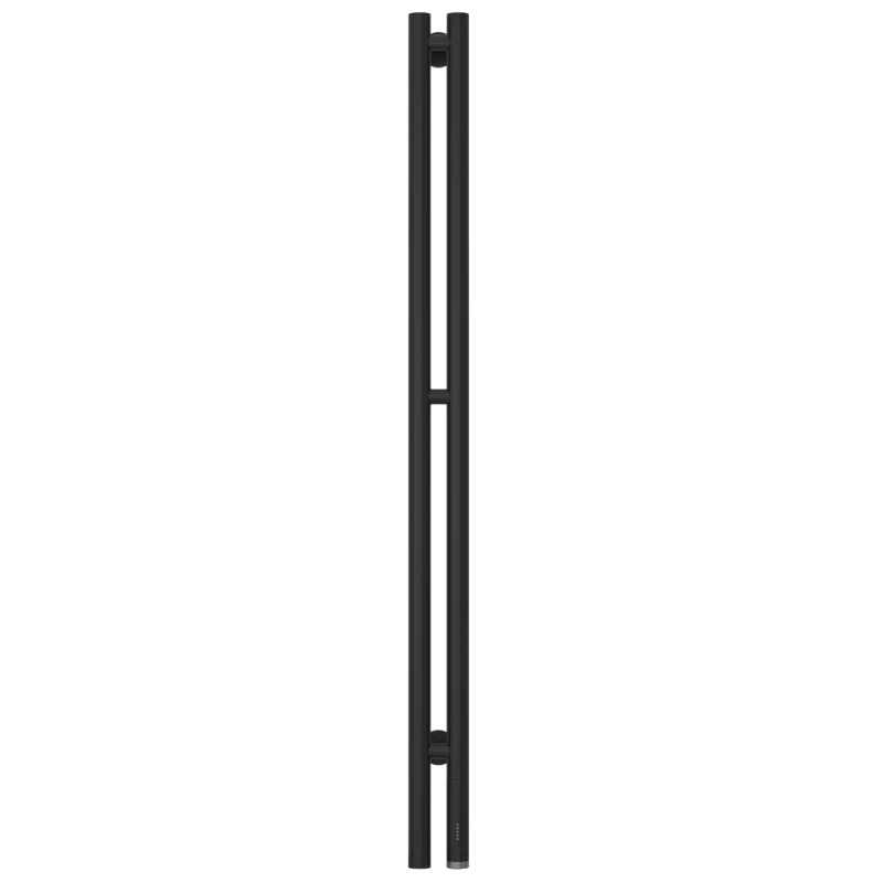 Полотенцесушитель электрический 1200 черный матовый МЭМ правый Сунержа Нюанс 31-0543-1253