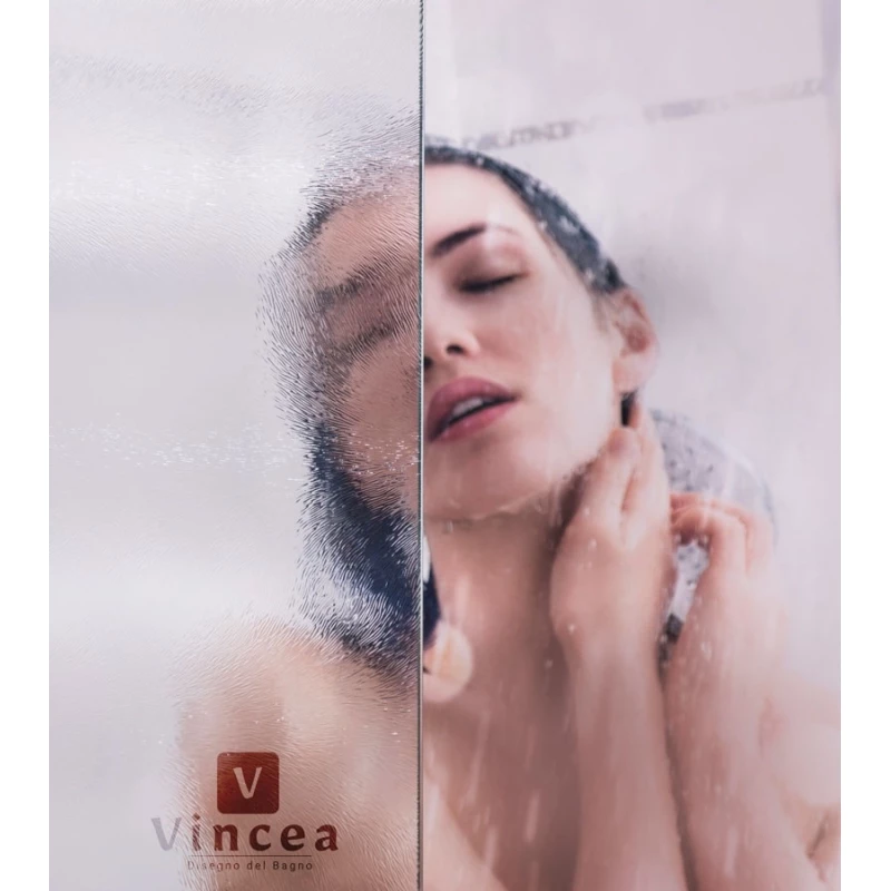 Душевой уголок 78,6x79 см Vincea Orta VSR-1O8080CH-R шиншилла