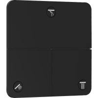 Переключатель на 3 положения Hansgrohe ShowerSelect Comfort Q 15587670 черный матовый