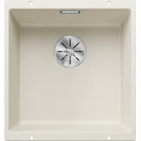 Кухонная мойка Blanco Subline 400-U InFino 527166 43x46 см, мягкий белый