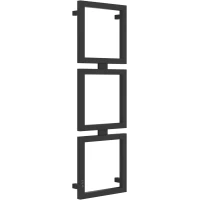 Полотенцесушитель электрический Сунержа Этюд E 15-0844-1030 1050x330, МЭМ левый, темный титан муар