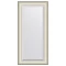 Зеркало 54x114 см белая кожа с хромом Evoform Exclusive BY 7453 - 1