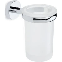 Стакан для зубных щеток Stil Haus Diana DI10(08) настенный, хром