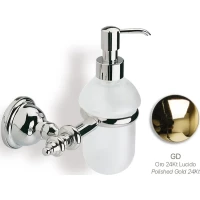 Дозатор для жидкого мыла Stil Haus Elite EL30(16) настенный, золотой