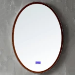 Изображение товара зеркало 55x75 см коричневый abber stein as6610br