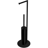 Комплект для туалета Colombo Design Mini B4018.NM напольный, черный матовый