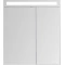 Зеркальный шкаф 70x80 см белый глянец L Dreja Max 77.9007W - 3