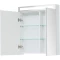 Зеркальный шкаф 70x80 см белый глянец L Dreja Max 77.9007W - 4