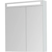 Зеркальный шкаф 70x80 см белый глянец L Dreja Max 77.9007W