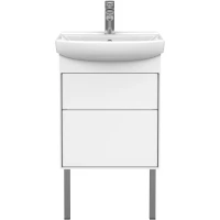 Тумба под раковину Belux Клермонт Н 50-02 4810924281593 47,3 см, напольная, белый глянец