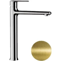 Смеситель для раковины Remer Vanity V11LVO без донного клапана, бронза