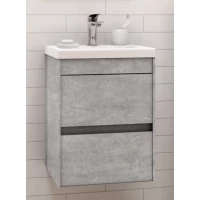 Тумба под раковину Art&Max Family FAMILY-400-2C-SO-CV 39,6 см, подвесная, цемент