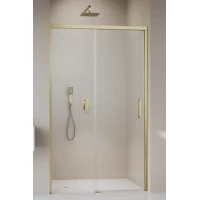 Душевая дверь Radaway Idea Brushed Gold DWJ 150 Left 387019-99-01L 150 см L, профиль золотой матовый, стекло прозрачное